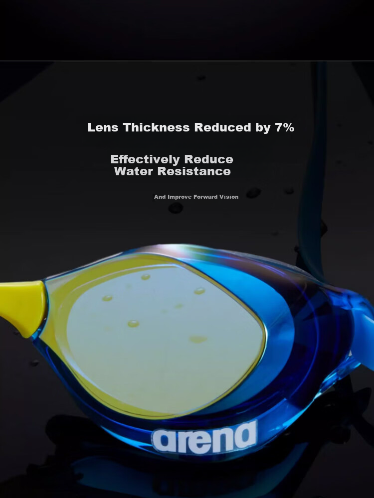 Arena Swimming Goggles Imported Coating HD Waterproof Anti-Fog Anti-Glare Professional Training Racing Unisex 6
