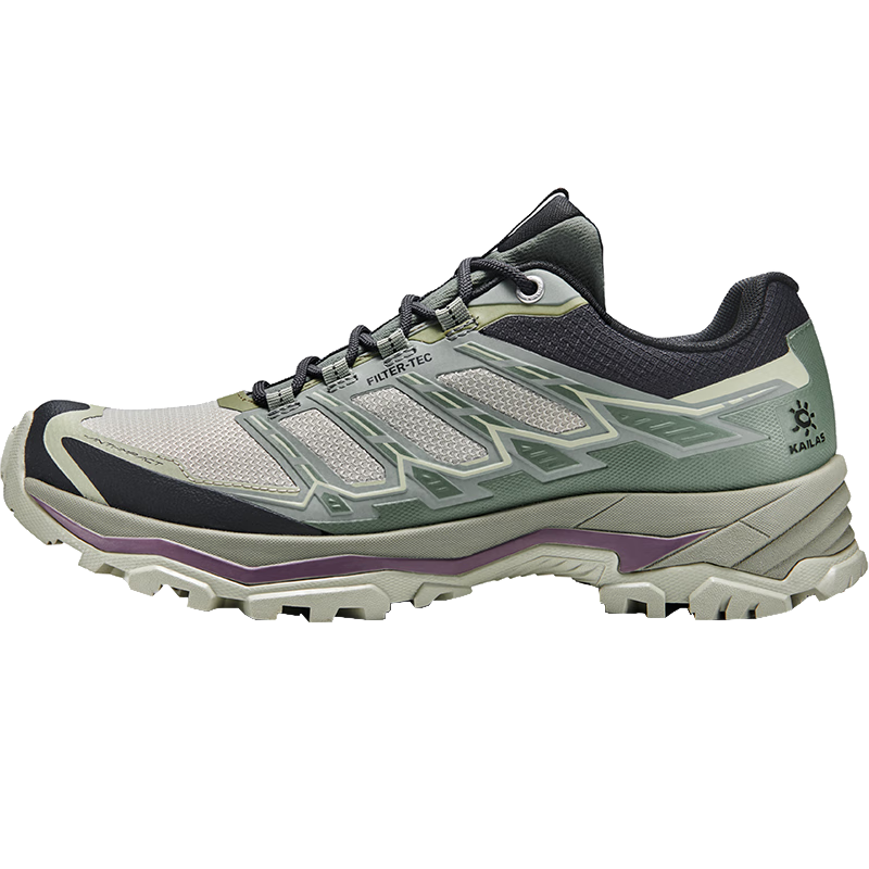 KAILAS Low-Top Waterproof Hiking Boots with V-Shaped Tread, Non-Slip And Wear-Resistant Outdoor Climbing Shoes for Wome