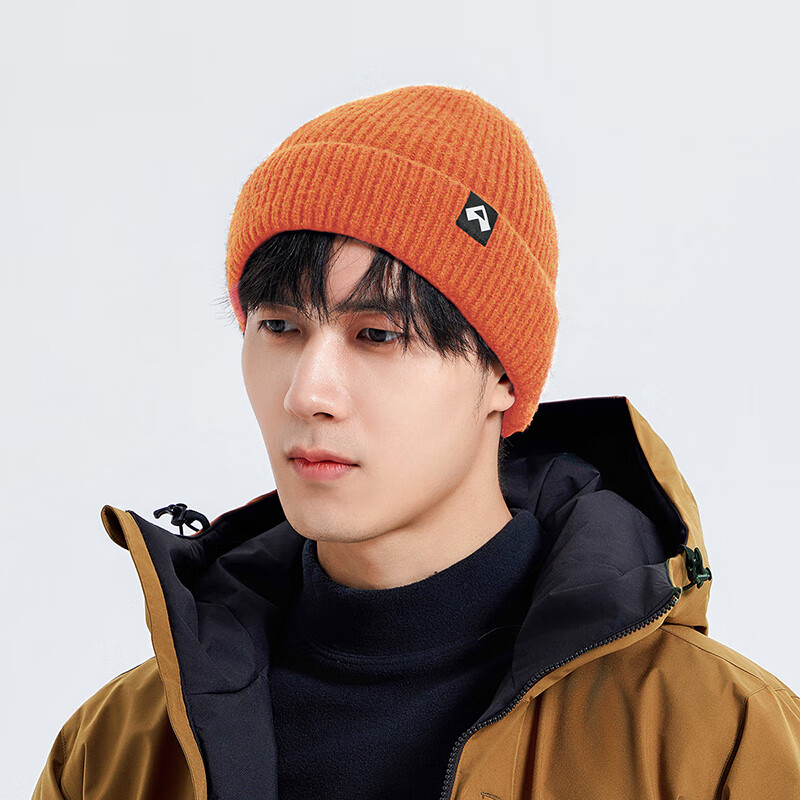 Toread Merino Wool Winter Beanie Unisex Thickened Warm Ear Protection Knit Hat