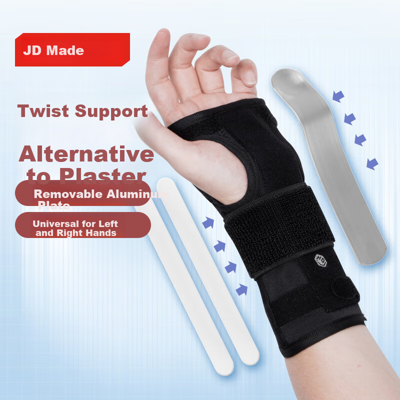 JD Original Wrist Support Brace for Tendonitis And Sprain Prevention, Aluminum Plate Hand Wrist Bandage W500 for Men And Wome