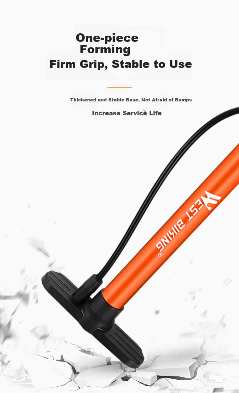 WestBiking Bicycle Pump, High-Pressure Air Compressor for Home Use, Electric Car, Basketball, Universal Portable Inflator 7