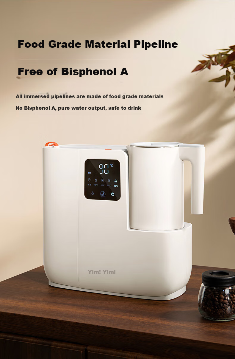 YIMI Desktop Water Purifier And Direct Drinking Machine, No Installation Required, RO Reverse Osmosis Water Purifier, Constant Temperature Electric Kettle, Boiled Water Dispenser for Tea, Bar Machine, 75gip600 11