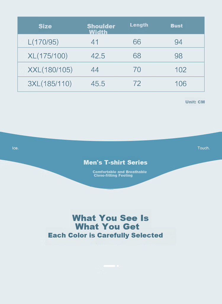 Hodo Men's T-Shirt, Summer Short-Sleeve Undershirt, Solid Color Cotton, Cool And Breathable, Versatile Top for Me 12