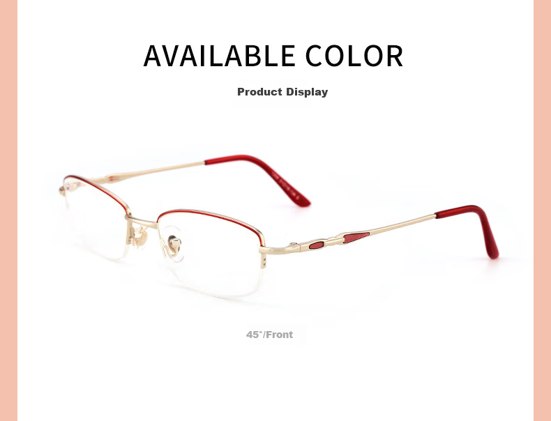 SHOWBIZS Anti-Blue Light Reading Glasses for Women, Comfortable Elegant Simple Clear Reading Glasses for Women 1206 3