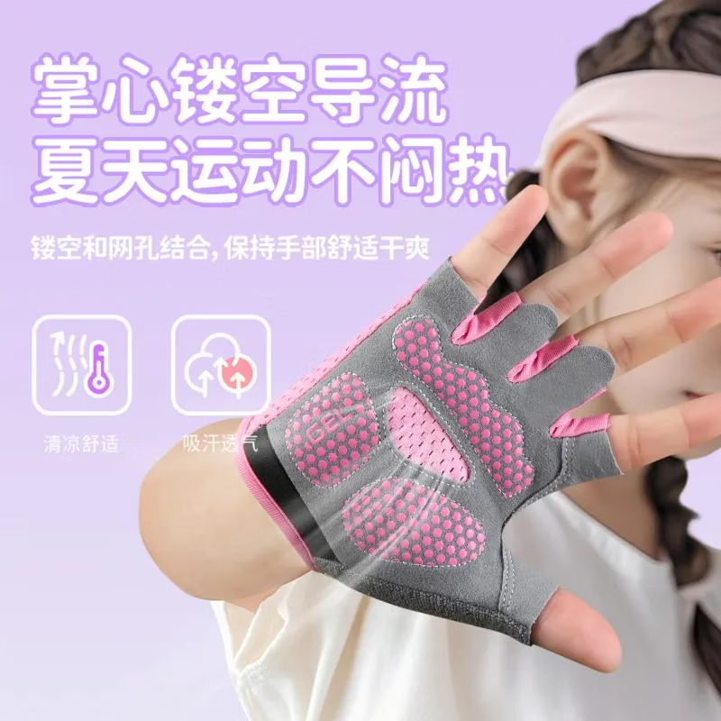 TMT Kids Winter Warm Gloves Thickened Windproof Cold-Resistant Cartoon Five-Finger Skiing Gloves for Boys and Girls Ages 9-16