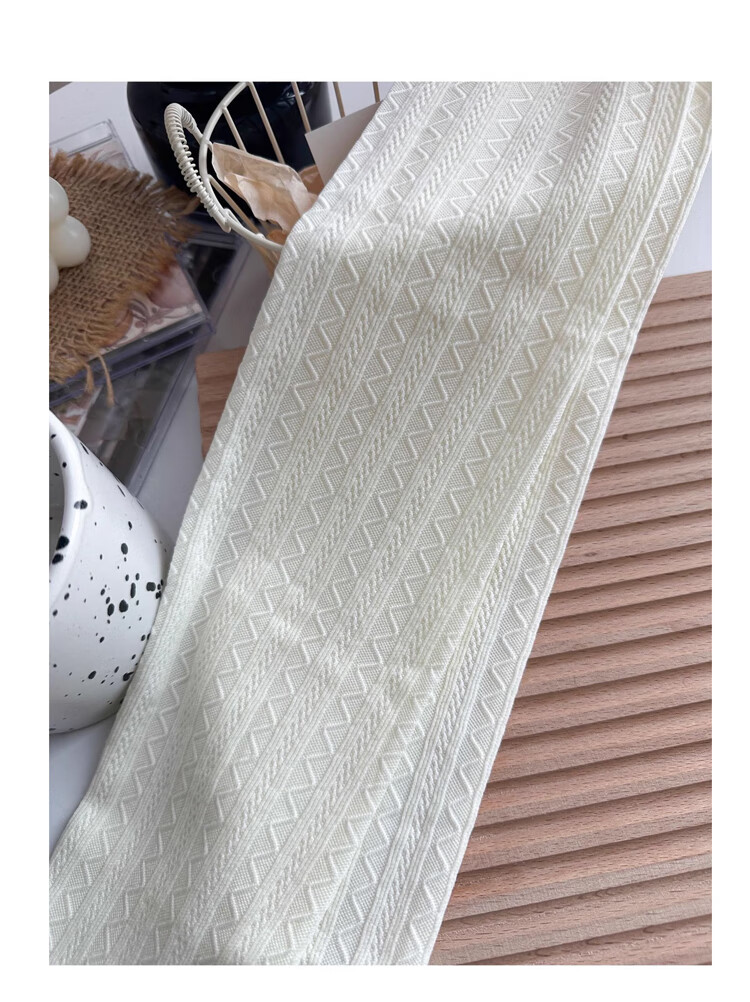 XUEXIMAN Women's Autumn Thin Miu Series Cable Knit Striped Light Compression Slimming Gray Breathable Anti-Slip Crotch Leggings 3