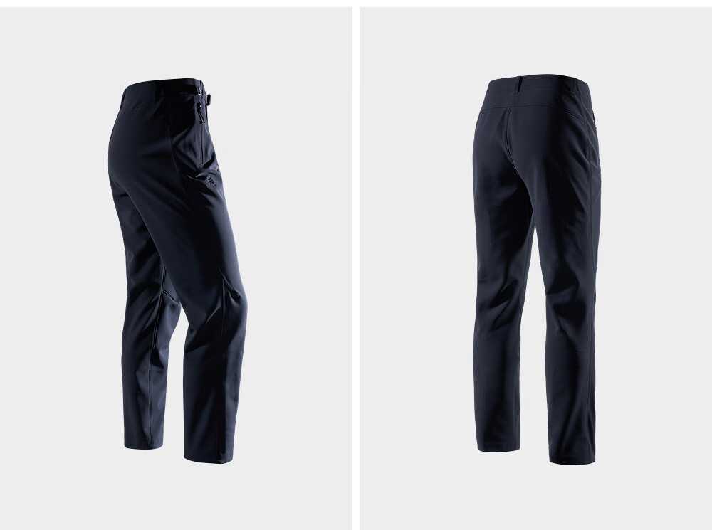 KAILAS T11 Men's Softshell Pants GORE-TEX Windproof Fleece Warm Anti-Static Hiking Pants Autumn Winter 5