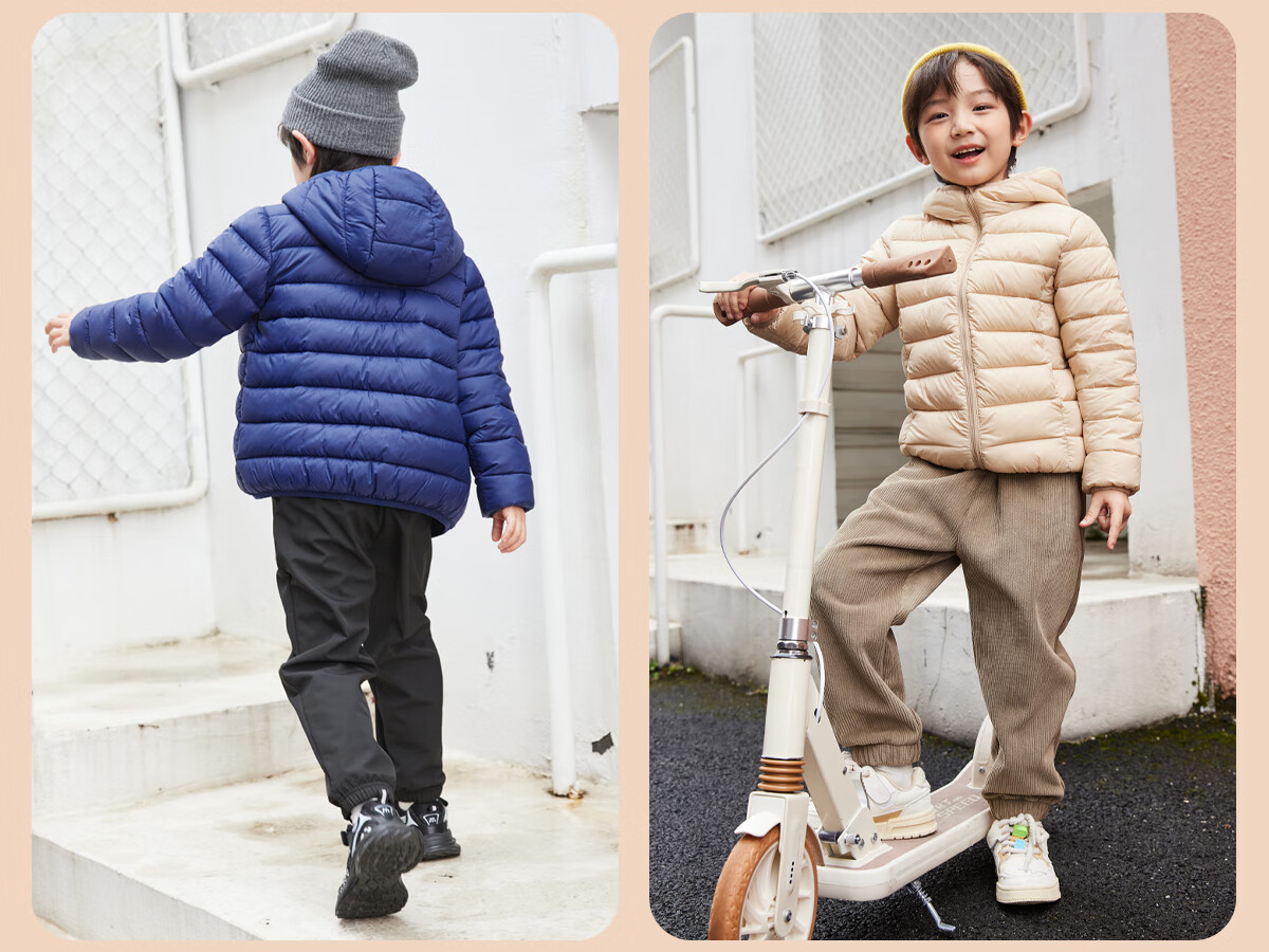 PEPCO Kids Cotton Padded Jacket Winter 2025 New Lightweight Hooded Coat for Boys and Girls Autumn and Winter Warm Cotton Coat for Older Children 22