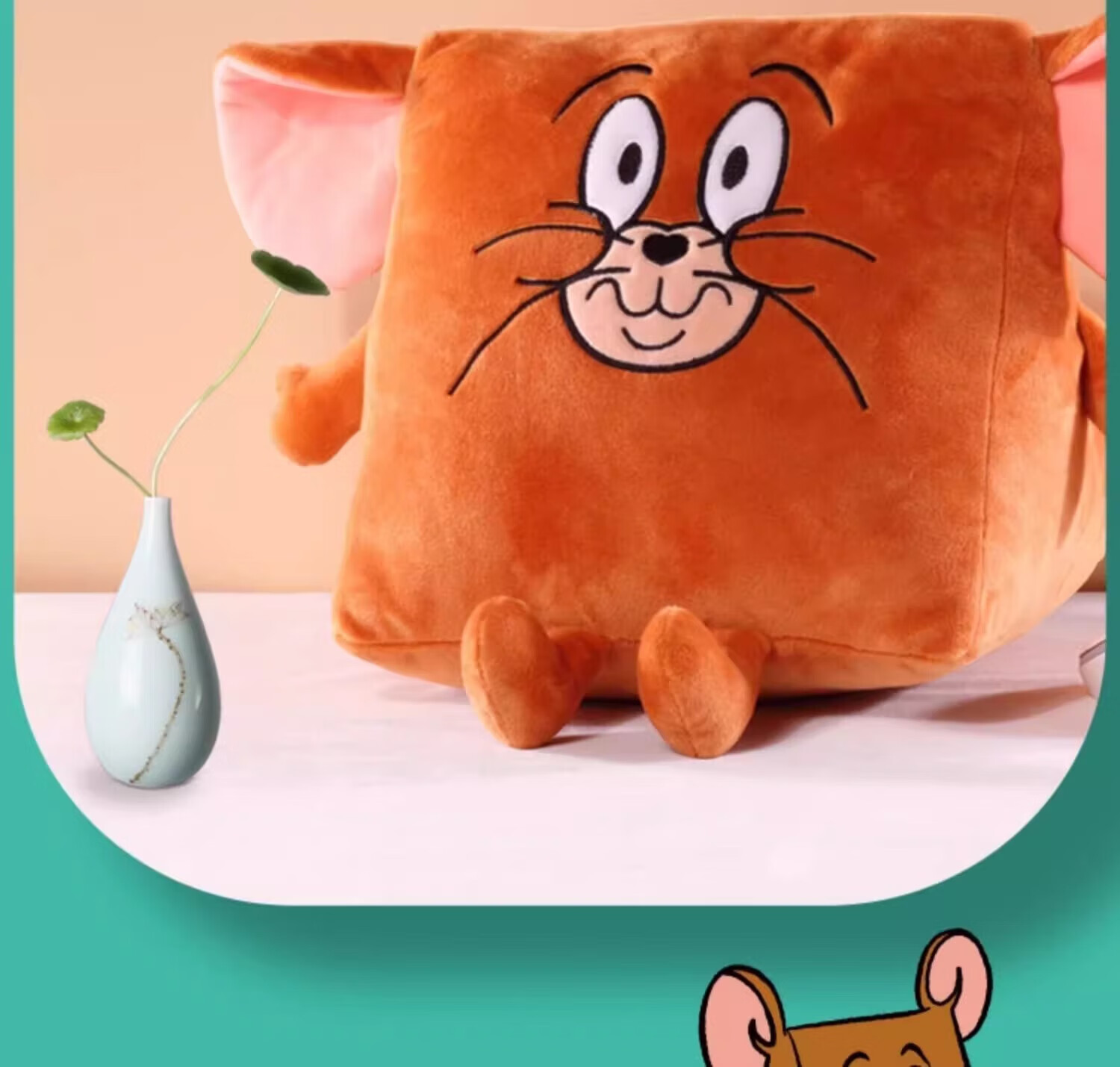 Tom and Jerry Plush Long Body Pillow Sleeping Pillow Girl Hugging Doll Cushion Toy Tom Cat Deluxe Edition 65cm 34