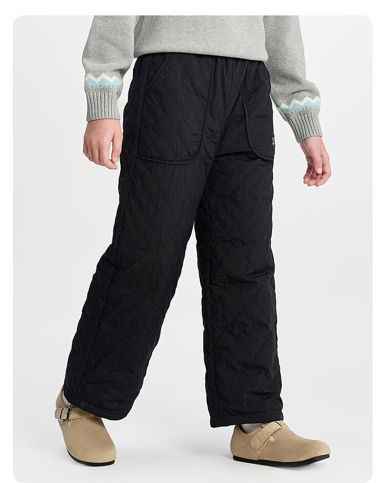 BALABALA balaOne Girls' Straight Down Pants Children's Winter Warm Trousers 2025 208425108002 5