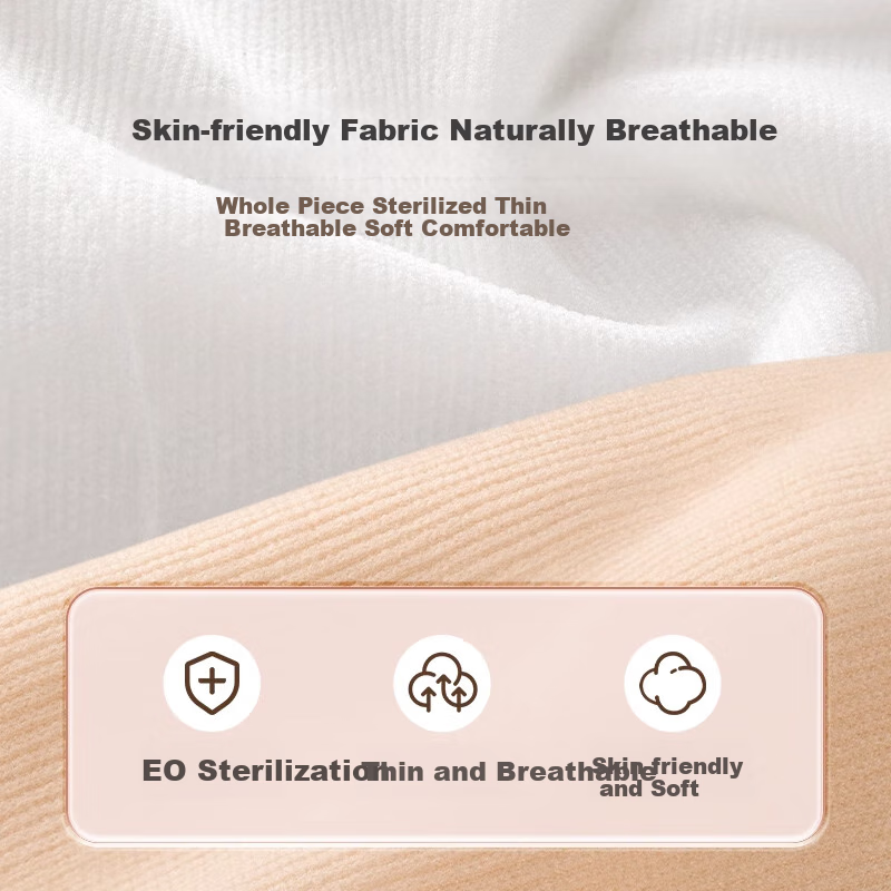 BADIGAO Disposable Underwear Bra Panties Brassiere Set for Women, Sterilized, No-Wash, Individually Packaged, Daily Disposable, Military Training