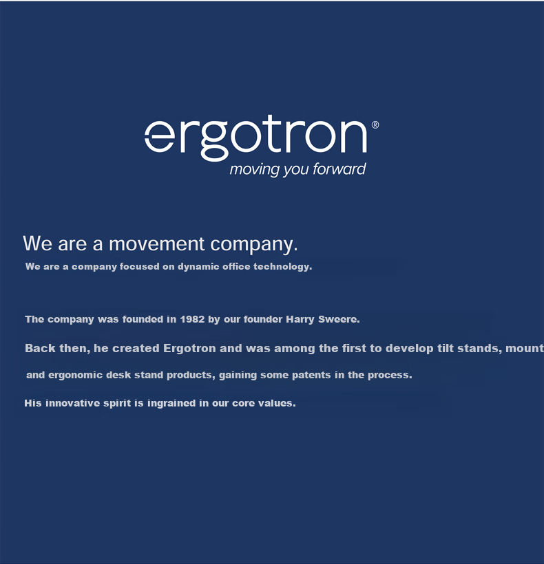 ERGOTRON HX Heavy-Duty Monitor Stand, Computer Stand, Rotating Arm, Desktop Screen Base, Height-Increasing Stand, Computer Desk (45-475 White) 23