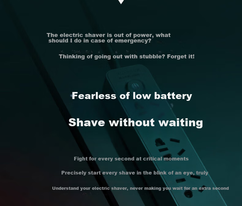 FLYCO Electric Shaver, Gift for Men, Jingdong Exclusive, Rechargeable Smart Car-Shaving Razor, Rotating Beard Trimmer, Fully Washable PS197 7