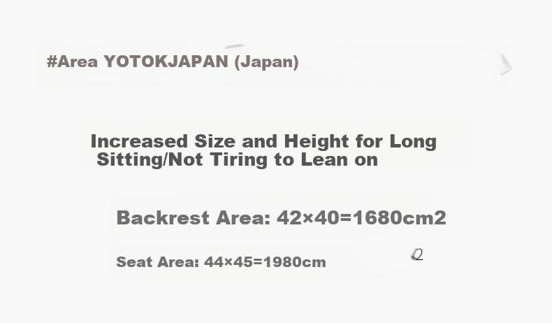 Youtengyouju YOTOK (Japan), Genuine Lumbar Support Cushion, Long-Sitting Office Chair Pad, Integrated Backrest, Car Seat Cushio 7