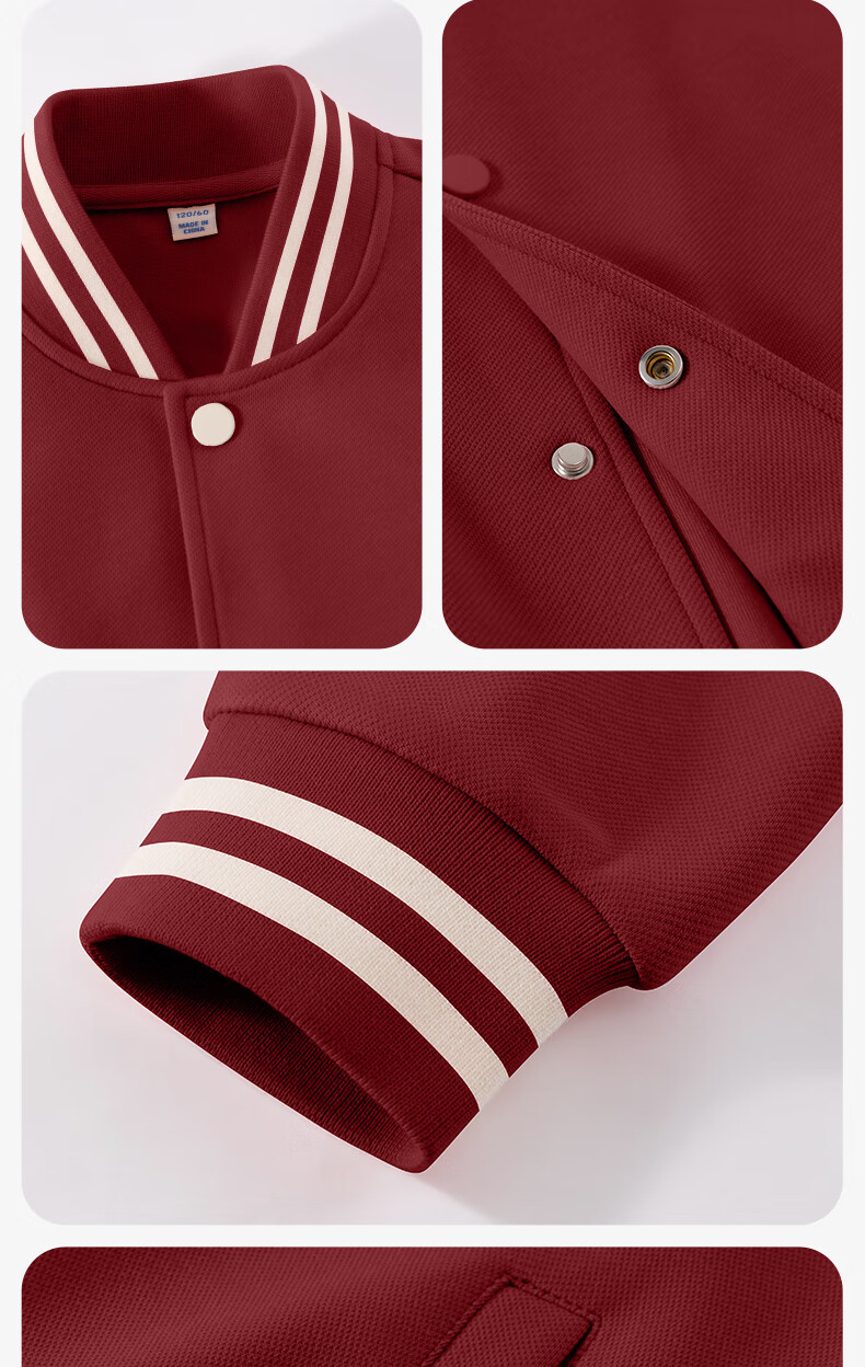 Baleno Boys' Jacket, Spring And Autumn Style, for Older Children, 2026 Trendy Cool Kids' Clothing, Color-Block Baseball Uniform, Children's Spring Casual Jacket 11