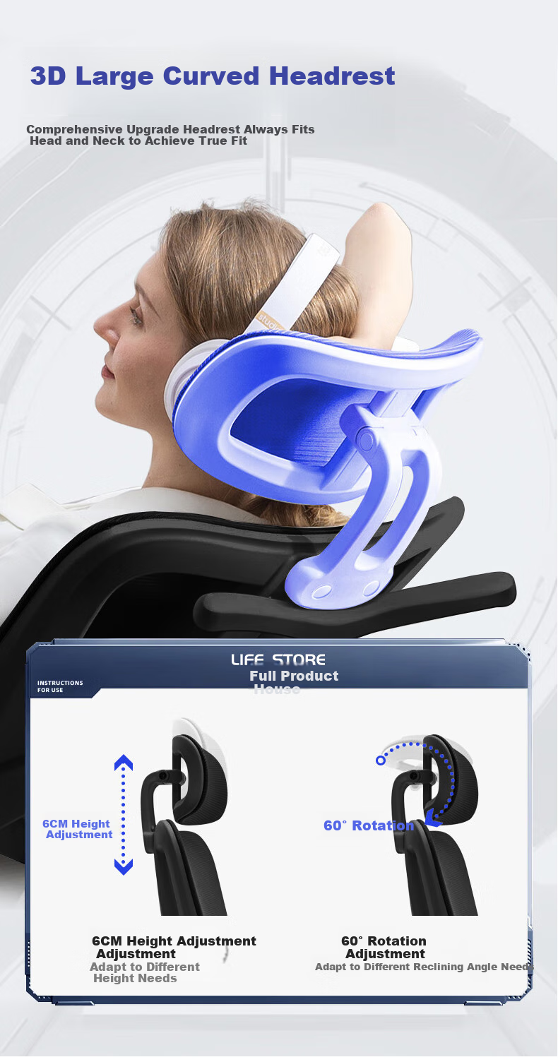 Quanpinwu Computer Chair, Home Ergonomic Chair, Office Chair with Backrest, Swivel Chair for Study, Executive Chair, Gaming Chair for E-Sports 13
