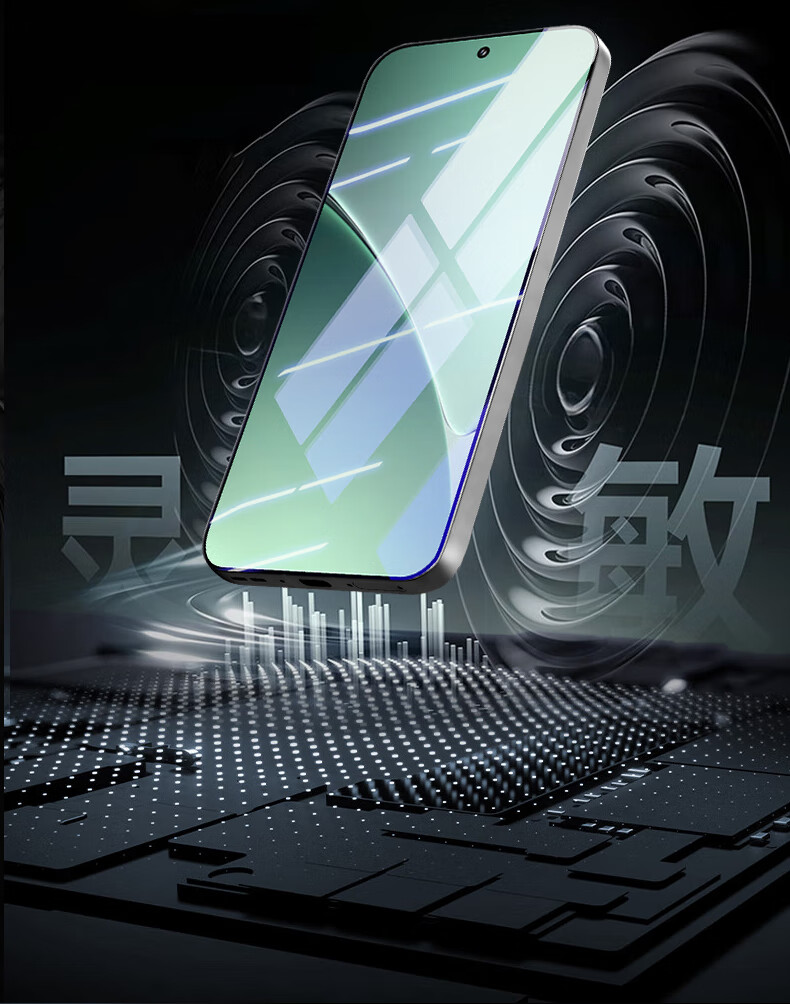 Smorss SGS Blue Light Protection Full Glue Anti-Blue Light Composite Ceramic Screen Protector for Xiaomi 15 Pro/Ultra, Non-Tempered, Drop Resistant, Anti-Fingerprint 2