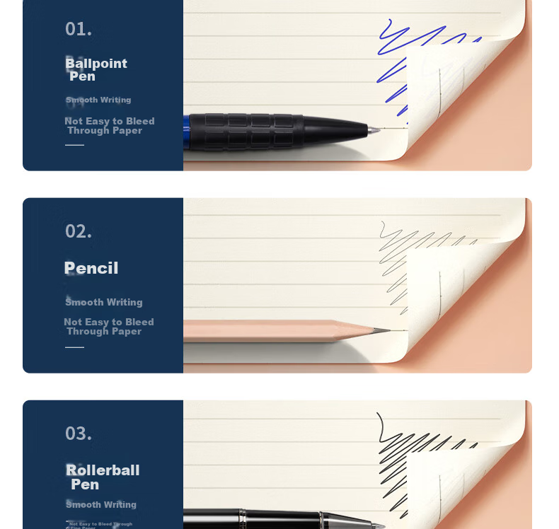 Deli 4 Notebooks, 16K/96 Pages, Xingzao Mengxing Series, Notebook, Journal, Soft Copy Book, Glue-Bound Notebook, T1696 11
