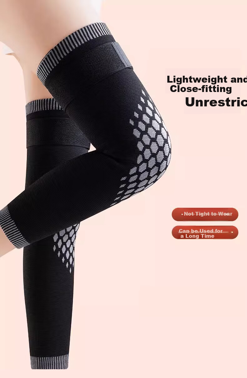 Bejirog Knee Warmer for Arthritis And Cold Legs, Mugwort Heating Pad for Elderly Women And Men, Self-Warming Leg Brace for Winter 2