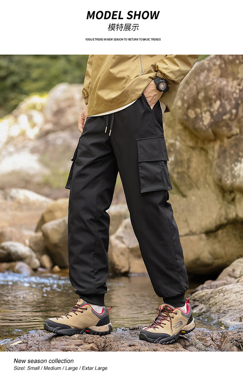 LangSha Northeast Harbin Ski Down Pants Men's Snow Village Mohe Travel Cold-Resistant Windproof Waterproof Warm Winter Gear 10
