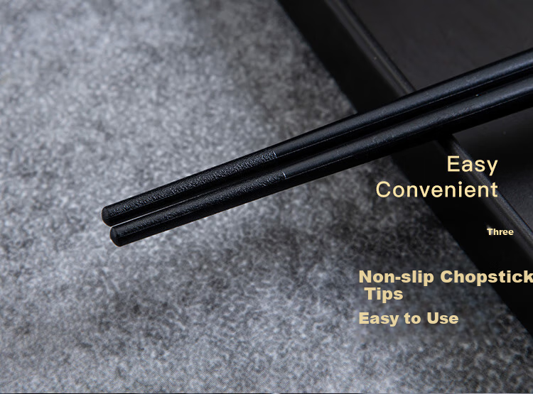Shihua Antibacterial Alloy Chopsticks, Silver Ion Antibacterial Anti-Mold Heat-Resistant Chopsticks, 27cm*10 Pairs, High-Quality Nordic Green Tableware 7