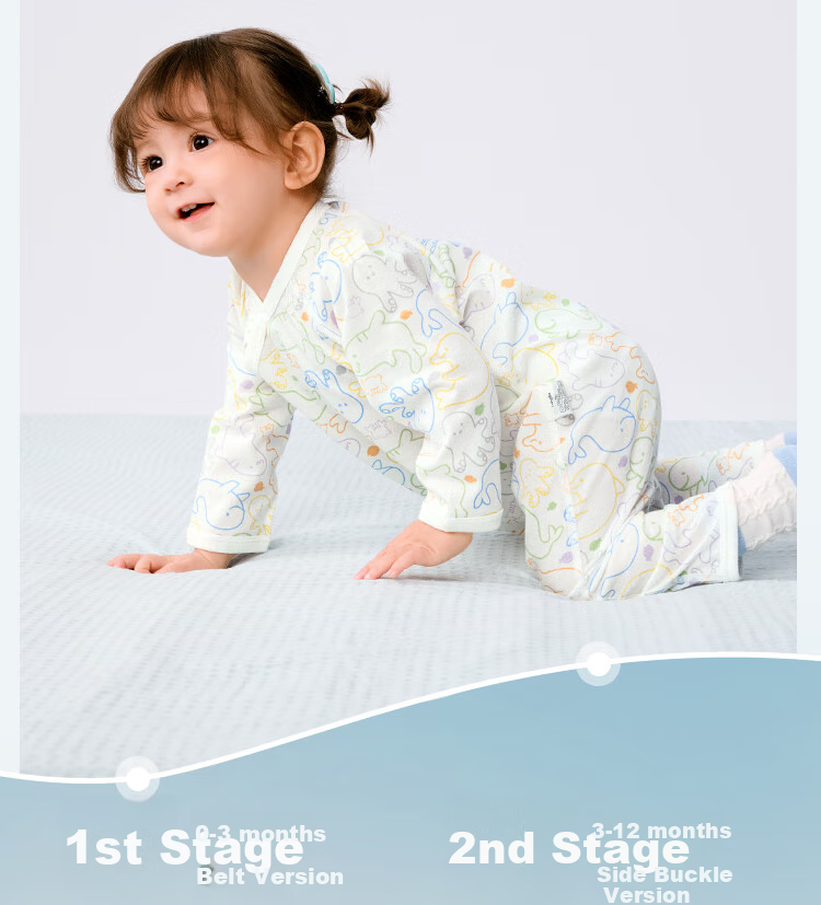 BALABALA Baby Romper, Newborn Infant Onesie, Short-Sleeve Bodysuit, 2026 Summer Collection, Breathable Animal Design, Cute And Fu 3
