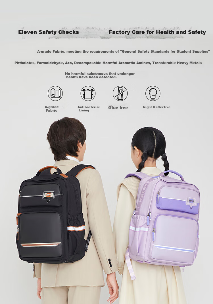 KALA·Y Backpack for Middle School Students, Stylish Ultra-Light Cloud Backpack for Primary School Grades 5-9, Stress-Relieving Unisex Shoulder Bag for Male And Female Students 8