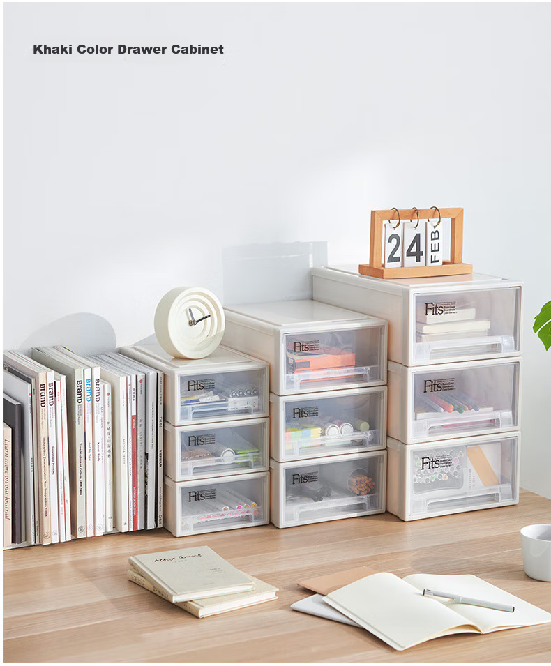 TENMA Modular Drawer Cabinet, Visible Storage Box, Underwear Organizer, Entryway Storage Drawer Unit 16
