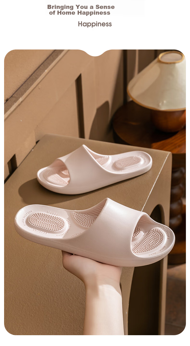 LETUO Massage Chair Bathroom Slippers for Men Summer Indoor Non-Slip Home Slippers 6