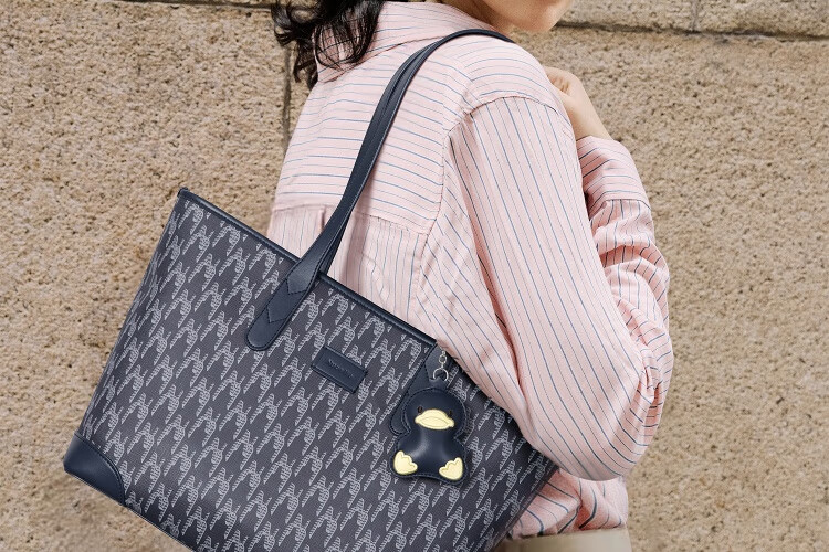 NUCELLE Angelababy's Duck Tote Bag, 2026 Light Luxury Niche Commuter Shoulder Bag for Women, Birthday Gift 19