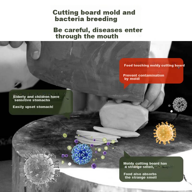 Разделочная доска Suncha, антибактериальная, противоплесневая, пластиковая, 40x27x1.2 см