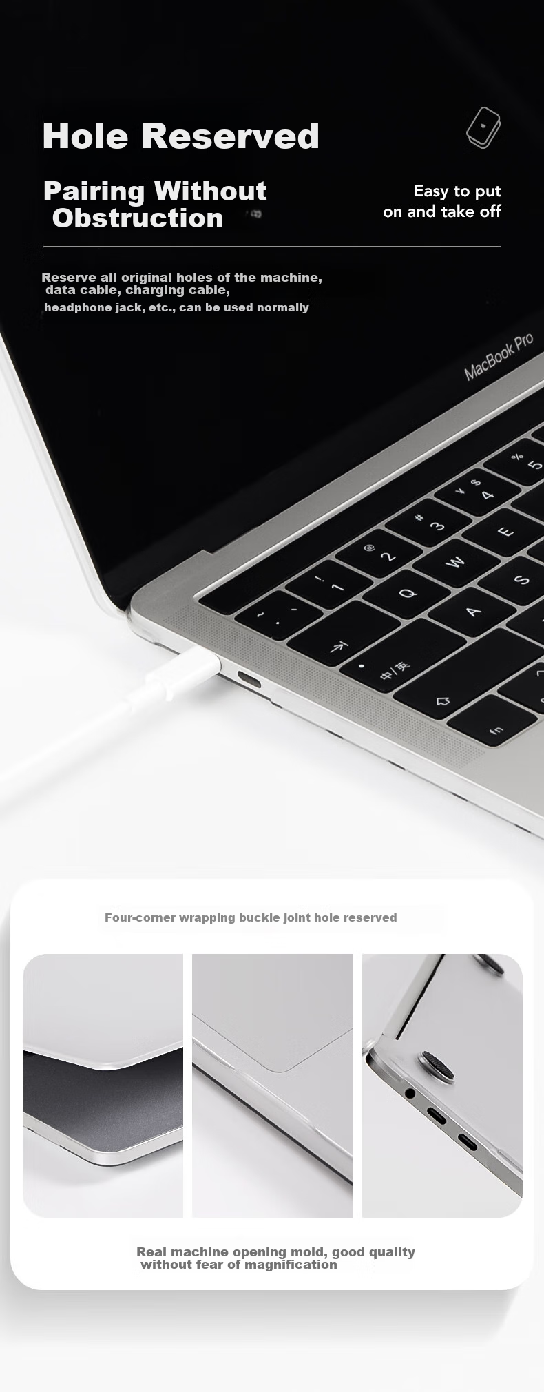 DiYiGongFang New Apple Laptop Ultra-Thin Protective Case, Slim M1 Cover, Computer Sleeve for Macbook Pro 13 M2, Scratch-Resistant Outer Shell A2289/A2251/A2338 8