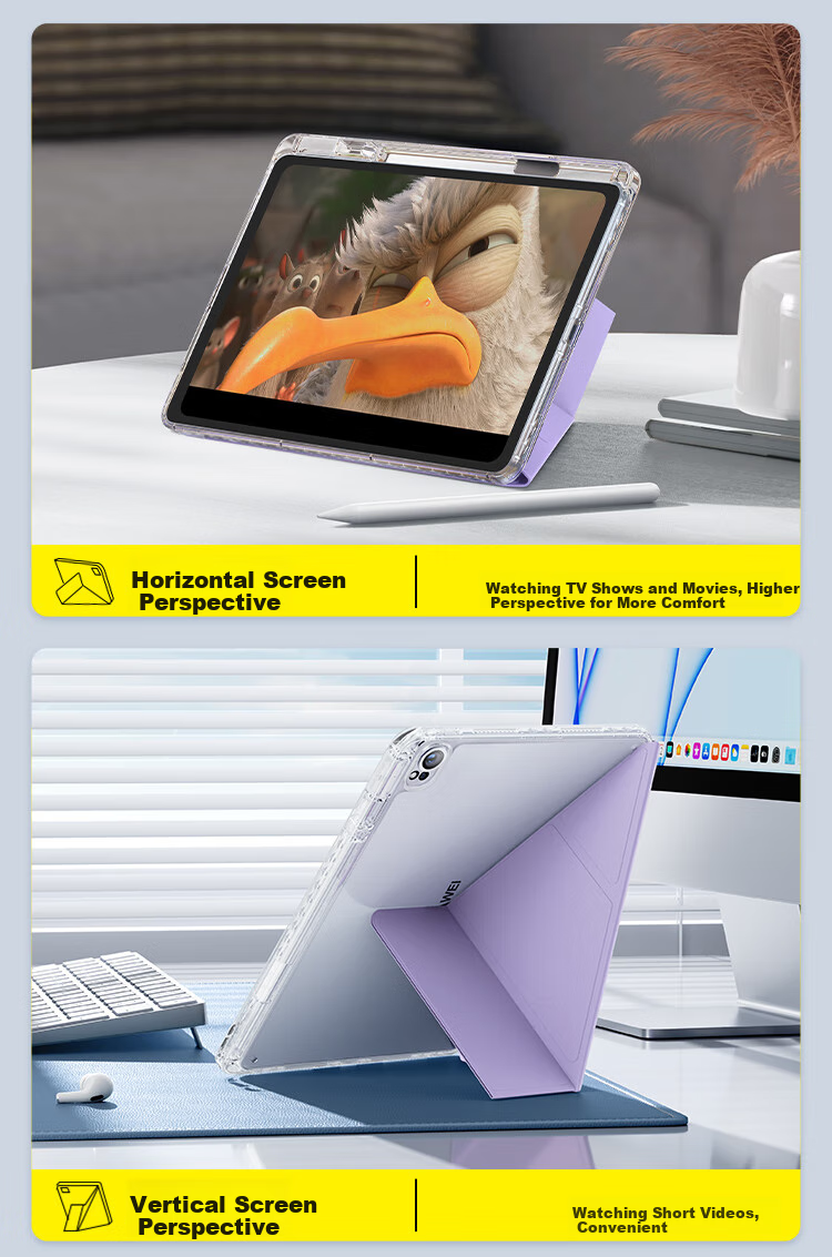 Baseus Protective Case for Huawei MatePad Air 12, Compatible with MatePad Air Tablet, Universal Fit for 2025/24 Model MatePad Air-12 Inch 8