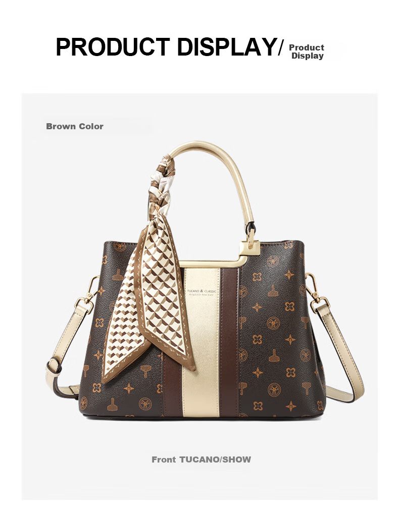 TUCANO Women's Handbag, 2026 New Style Bag, Lightweight Luxury Kelly Bag, Ladies' Shoulder Crossbody Bag, Birthday And 520 Gift 12