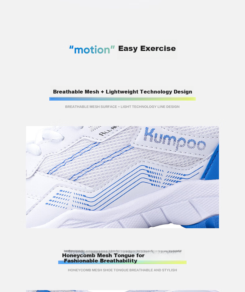 KUMPOO Badminton Shoes for Men And Women, Professional All-Round Sports Shoes, Breathable Shock-Absorbing Wear-Resistant KHR-E19 Silver Size 42 8