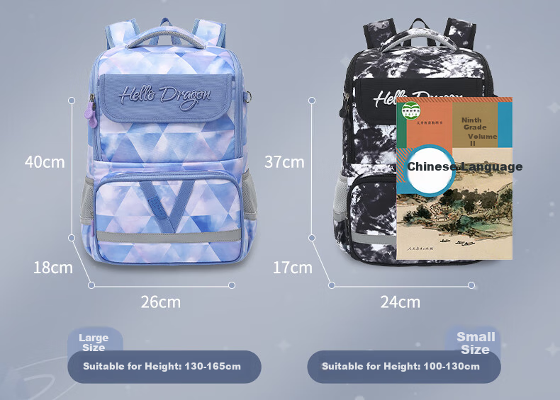 Herder Backpack for Boys, Elementary School Students And Children, 2024 New Model for Grades One to Six, Lightweight Spine Protection Shoulder Bag with Reduced Burde 2