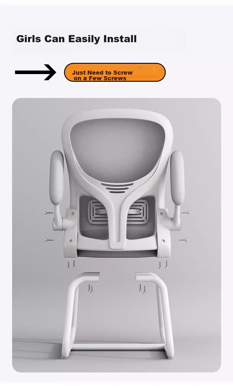 Shanshanmuyi Computer Chair, Conference Office Chair, Home Student Study Chair, Dormitory Backrest Chair, Bow-Shaped Chair, Ergonomic Chair 12