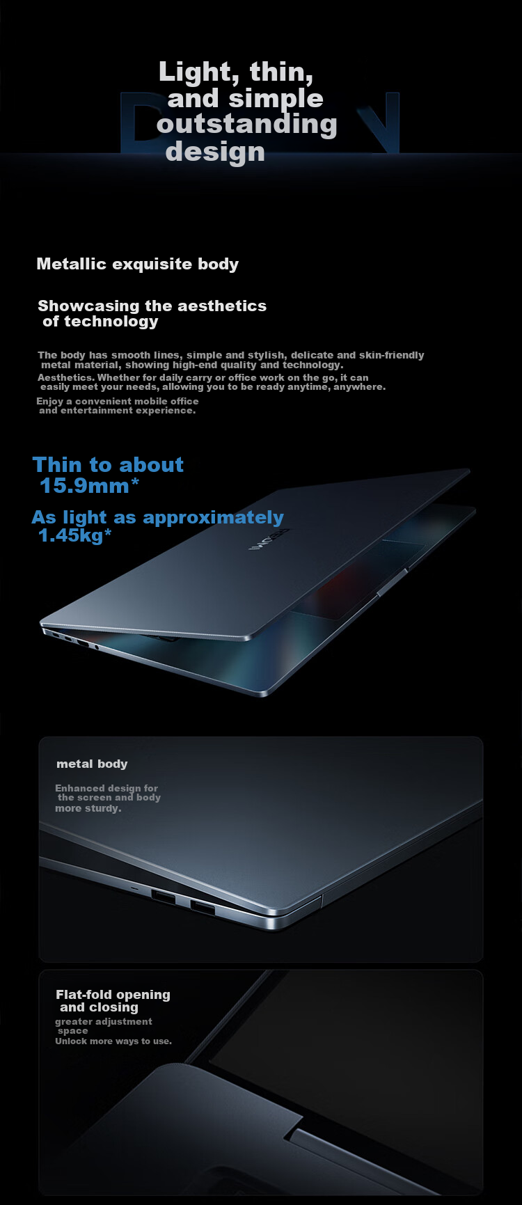 MI Notebook Redmi REDMI Book Pro 14 2025 Thin And Light Laptop with High-Performance Intel Core 2nd Generation Ultra5, 32GB RAM, 1TB Storage 5