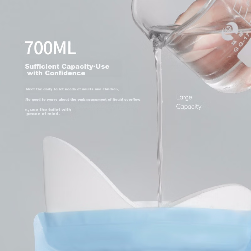 BANANA TRIP Disposable Portable Travel Urine Bag Emergency Mini Toilet for Men And Women Portable Potty Vomiting Bag 5 Pieces