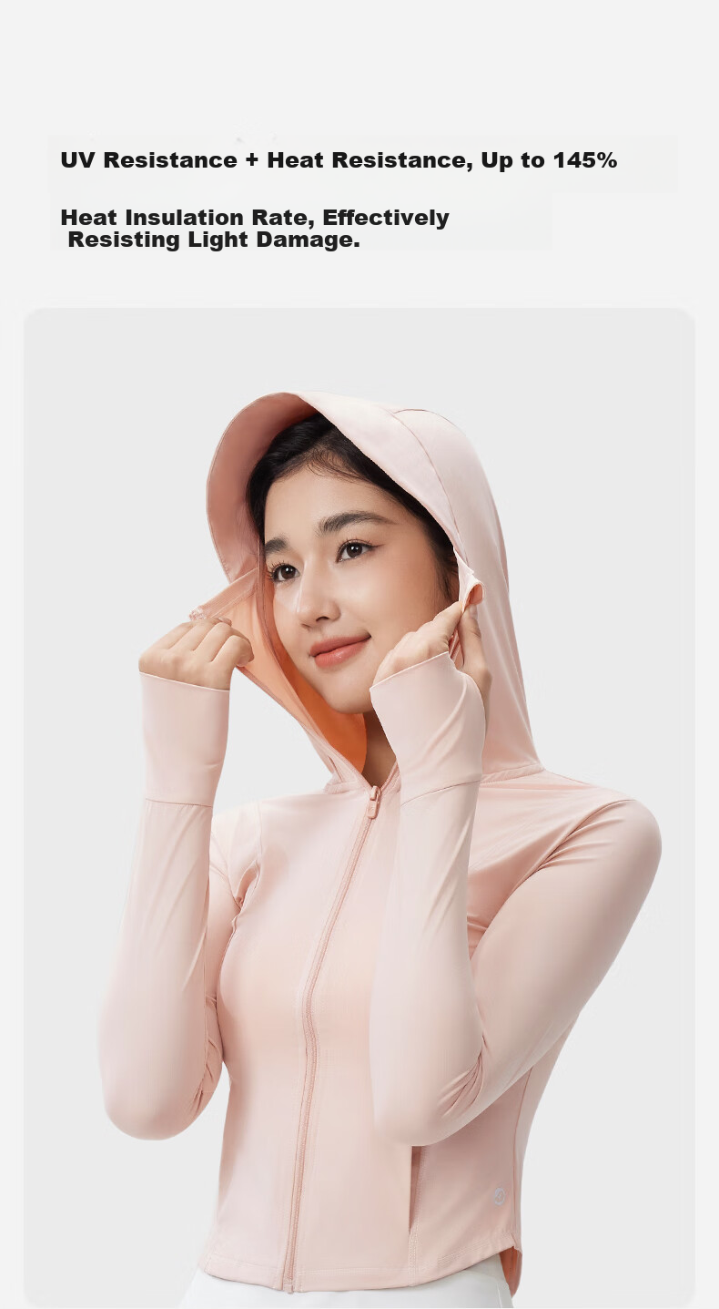 KAZUKOIN [Brim Style] Slim Sun Protection Jacket for Women, Summer Cool-Feeling Coat, New Ice Slim Waist Sun Protection Clothing 5