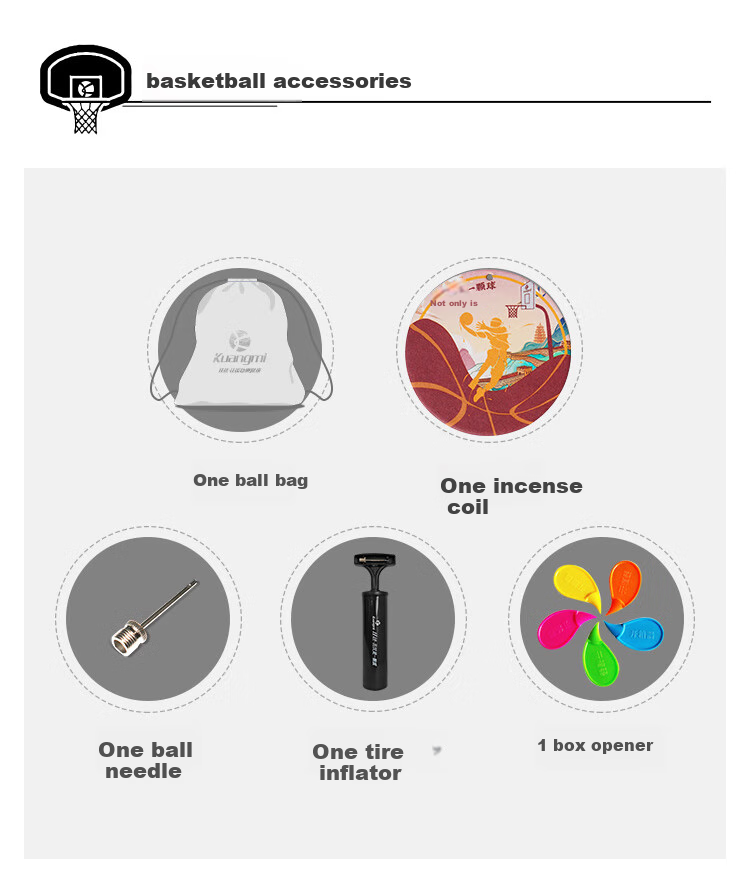 Kuangmi Basketball, Conch Standard Size 6, Youth Boys And Girls, Wear-Resistant, Moisture-Absorbing PU, Cute Gift, Training And Competition Professional Ball 6