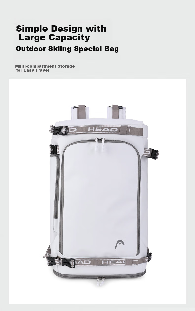 HEAD Ski Backpack, Multifunctional, Large Capacity, Sports Board Bag, 25-26 Snow Season, Carry-On Snow Bag, Cold Resistant to -20°C 2