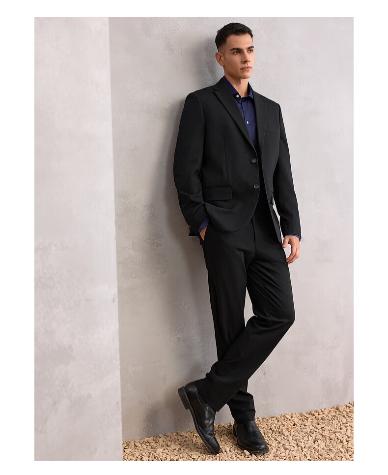 G2000 Men's Spring Autumn Multi-Stretch Business Commuter Suit Anti-Static Antibacterial Mall Same Style 15