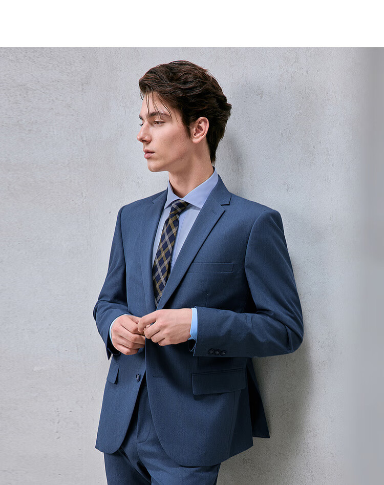 G2000 Antibacterial Multi-Stretch Business Formal Suit for Men Spring Autumn Office Wear 5