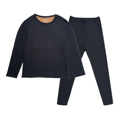 Men's Modal Lamb Fleece Thermal Underwear Set, Thickened and Fleece-Lined, Cold-Resistant Base Layer for Winter, Suitable for -40°C, Autumn Shirt and Pants