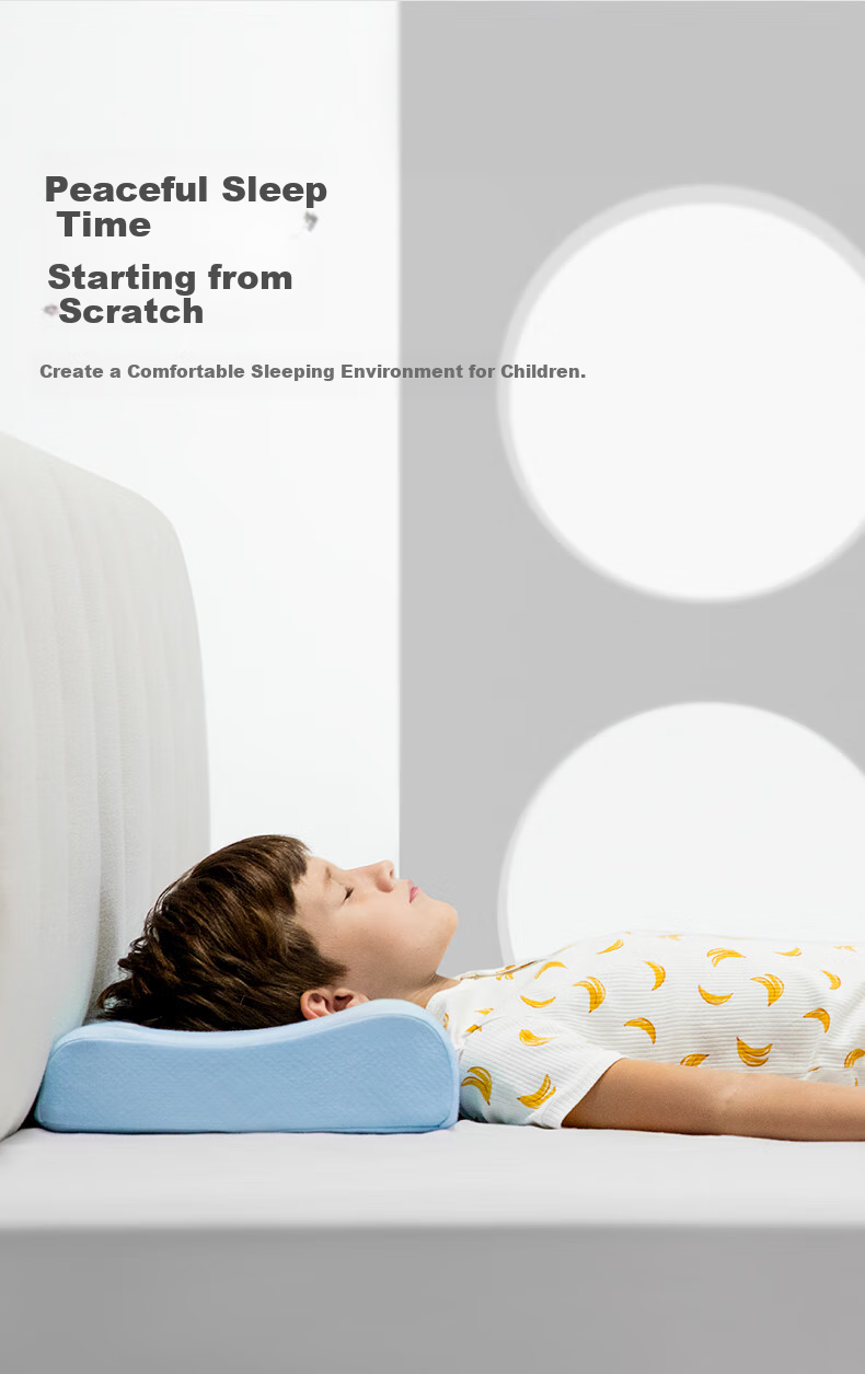 JAGO Thai Natural Latex Pillow, Children's Student Sleeping Cervical Pillow Core, 90% Latex Content, for Ages 6-16 9