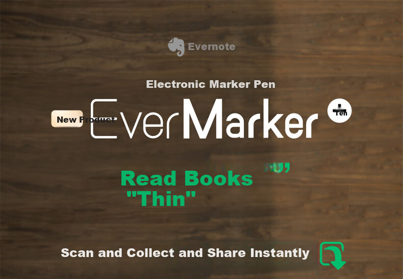 Yinxiangbiji EverMARKER+ Black Portable Scanner Pen for Text Extraction, Note-Taking, And Quick Recording 1