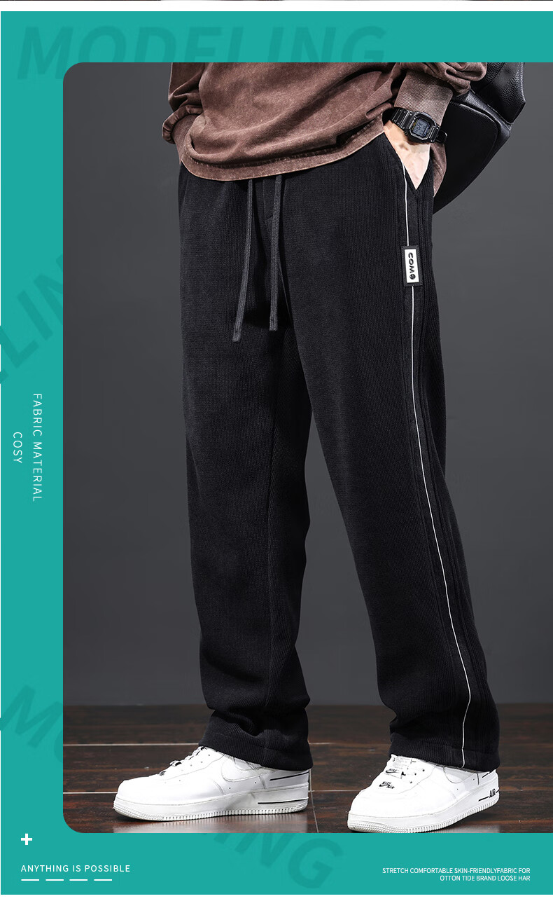 Romon Men's Summer Business Casual Wrinkle-Resistant Non-Iron Straight Fit Dress Pants Dark Gray 32 11