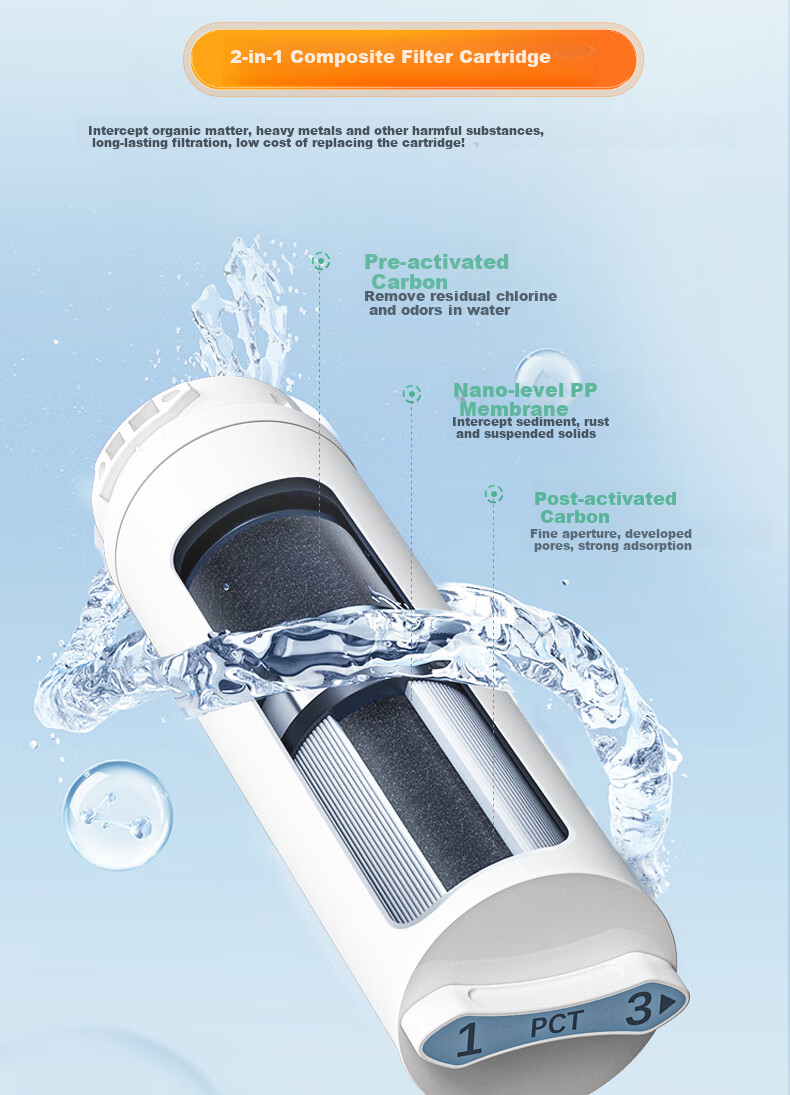 MeiLing Water Purifier, Home Direct Drinking Machine, Water Purifier, Drinking Machine, 9-Year RO Reverse Osmosis Pure Water Machine, 1000G, Under-Sink Dual Water Output Purifier ML-2R1000 9