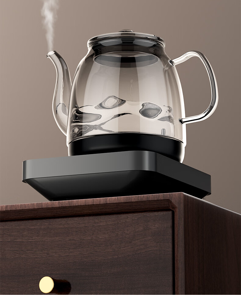 AUX Automatic Water-Filling Electric Kettle, Tea Table Integrated Electric Tea Stove Electric Kettle, Built-In Tea Table Electric Kettle for Brewing Tea And Sterilizing Tea Set, Electric Tea Tray HX-10B76 3